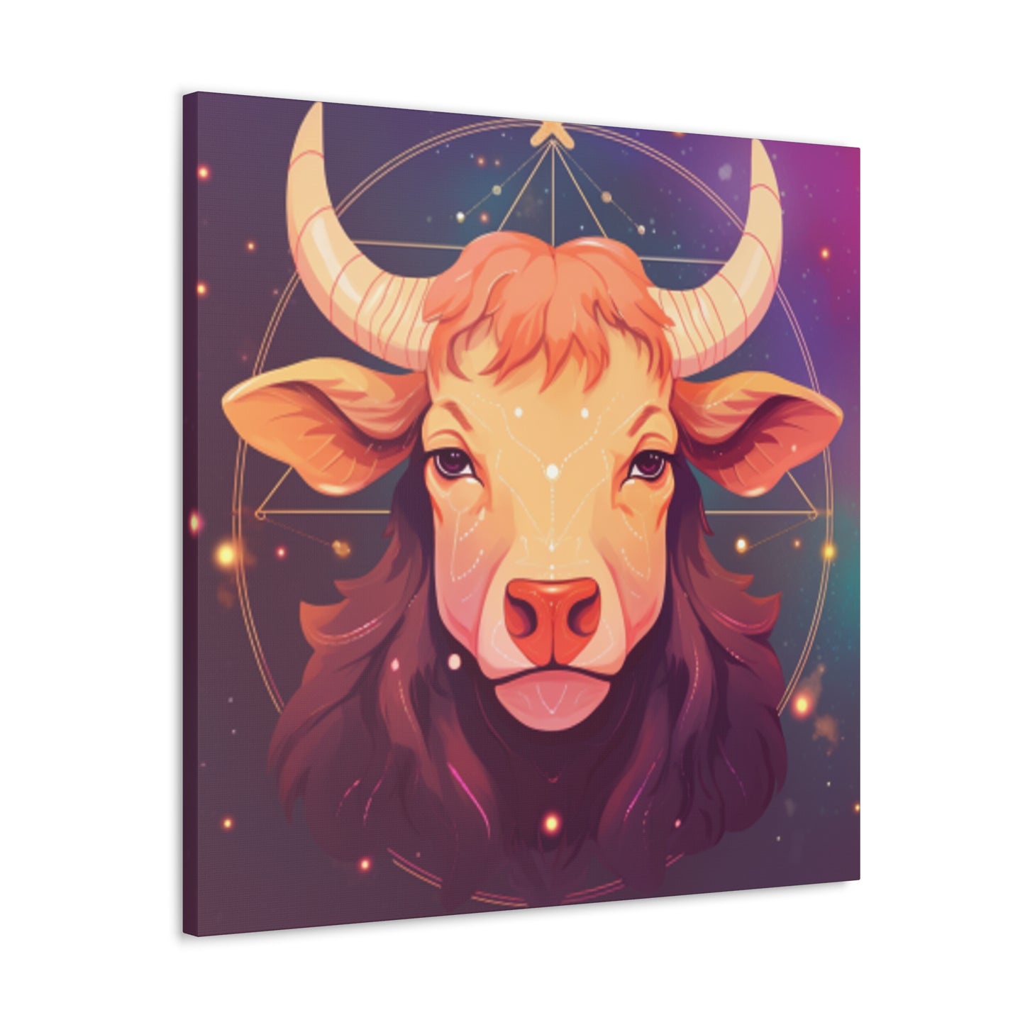 Serious Taurus Lofi Style- Large Wall Art