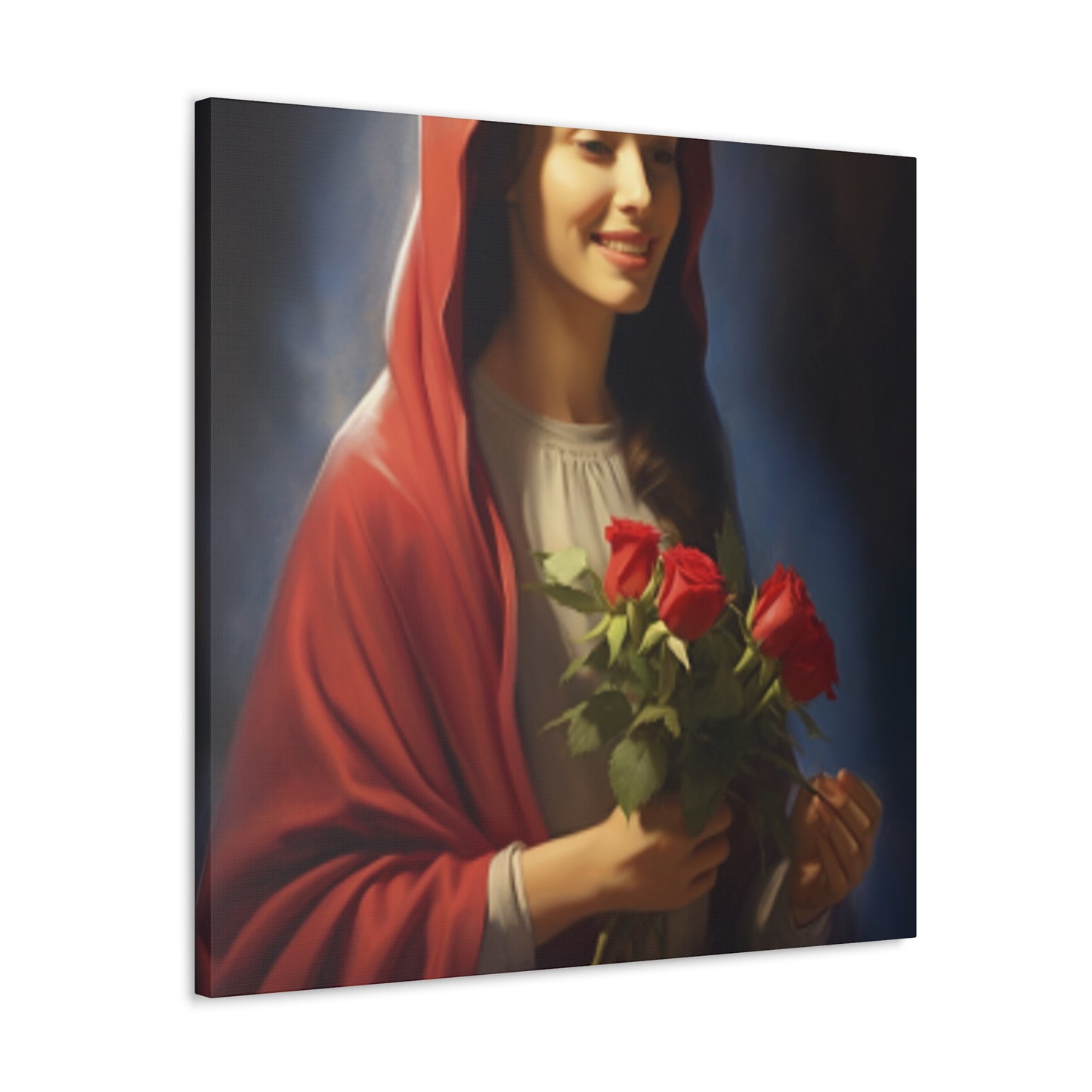 Too Blessed To Stress Mary - Large Wall Art