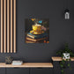 Tea Time With Butterfly Friends - Large Wall Art
