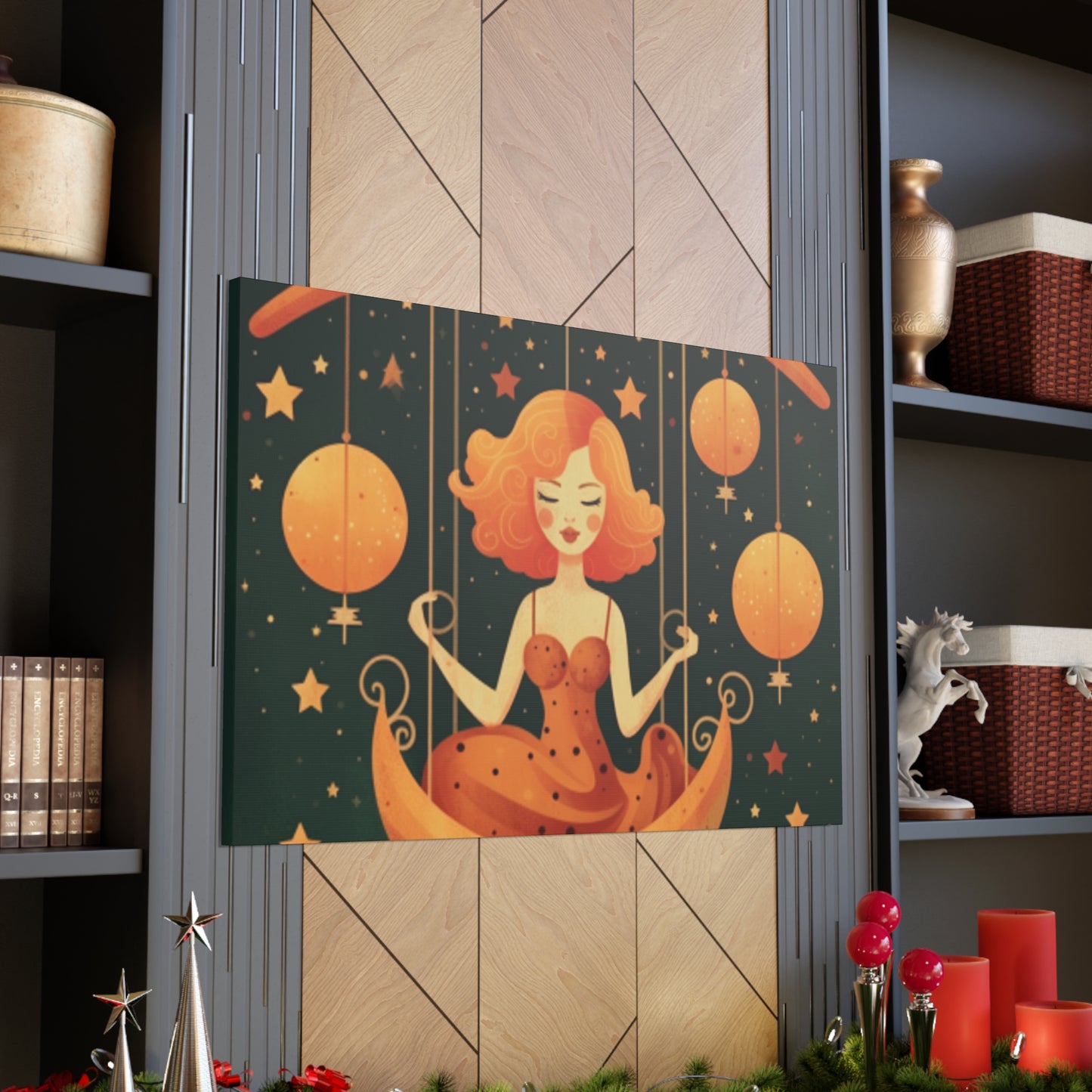 Lofi Style, Super Chill Libra - Large Wall Art