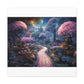 Late Night Stroll In A Magical World- Large Wall Art