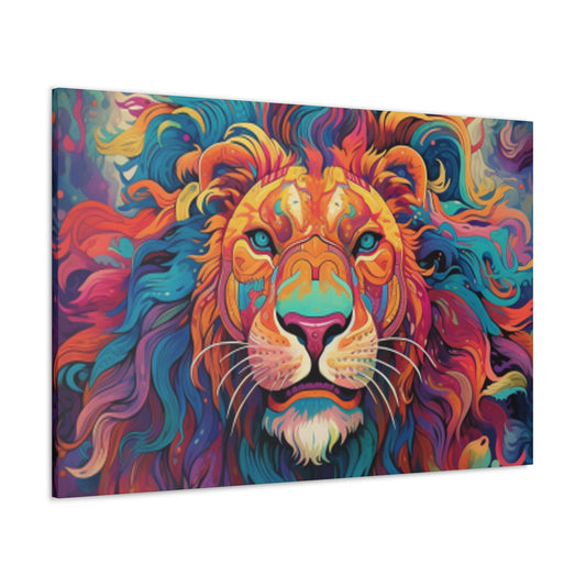 Majestic Dreamland Lion   - Large Wall Art