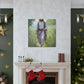 Jesus Taking A Heavenly Walk Through Wildflowers - Large Wall Art