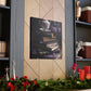 Purple Roses, Teapot And Books - Large Wall Art