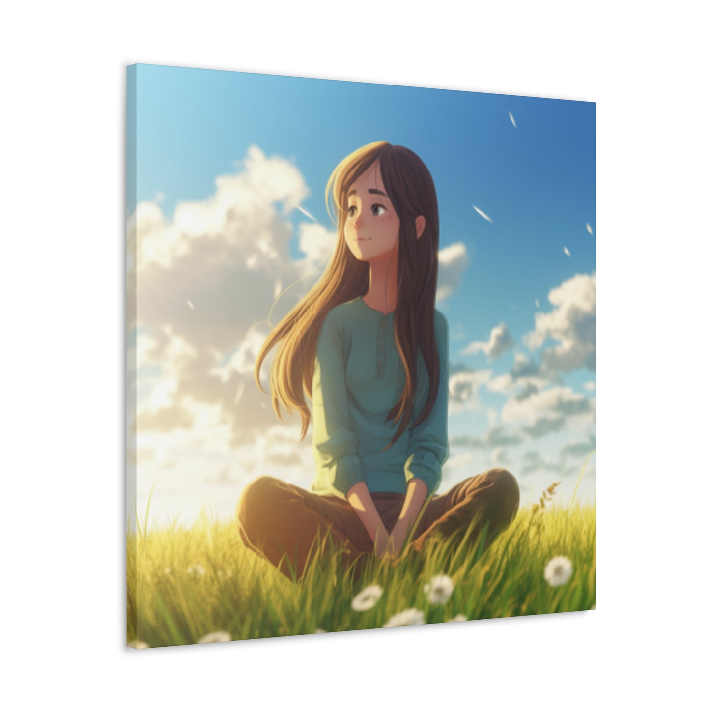 Sunshine And Grass- Large Wall Art