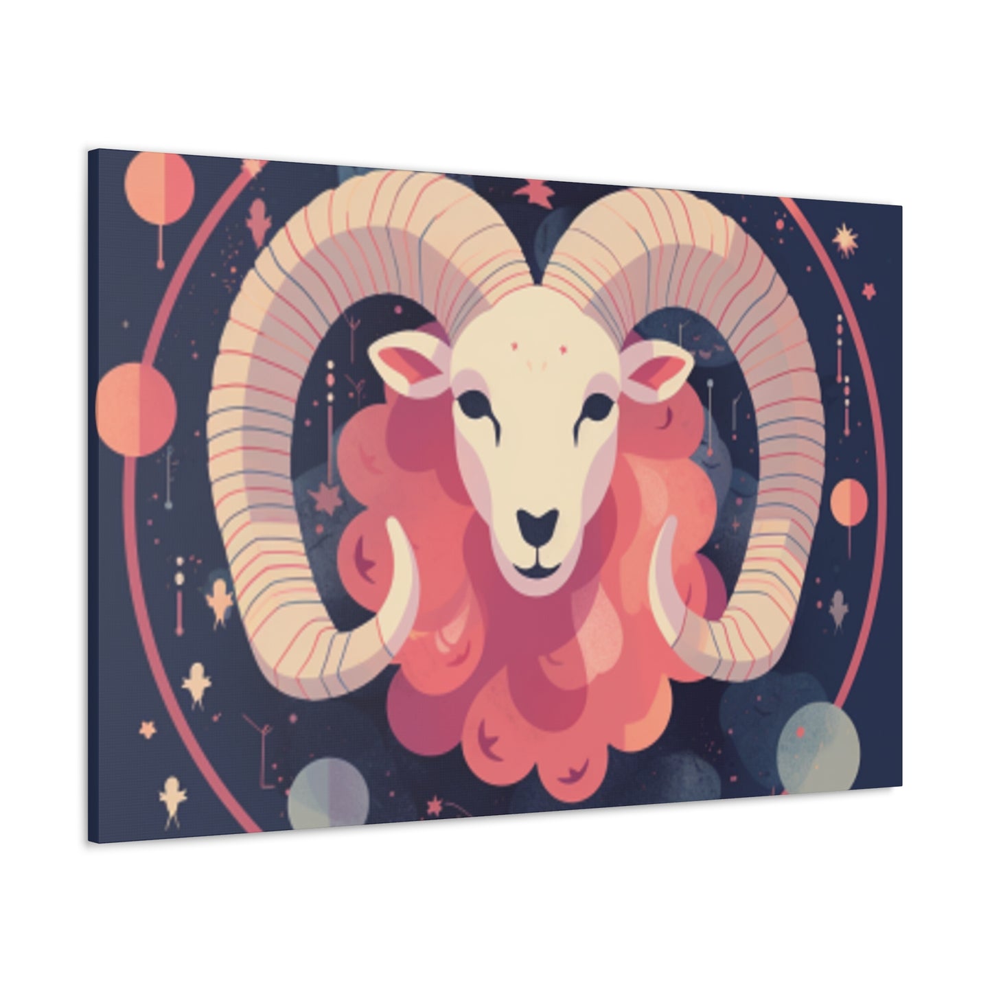 Aries, Lofi Style- Large Wall Art