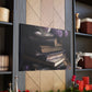 Purple Roses, Teapot And Books - Large Wall Art
