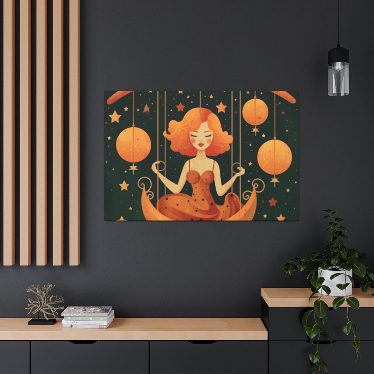 Lofi Style, Super Chill Libra - Large Wall Art