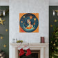 Super Aquarius Chick, Lofi Style- Large Wall Art