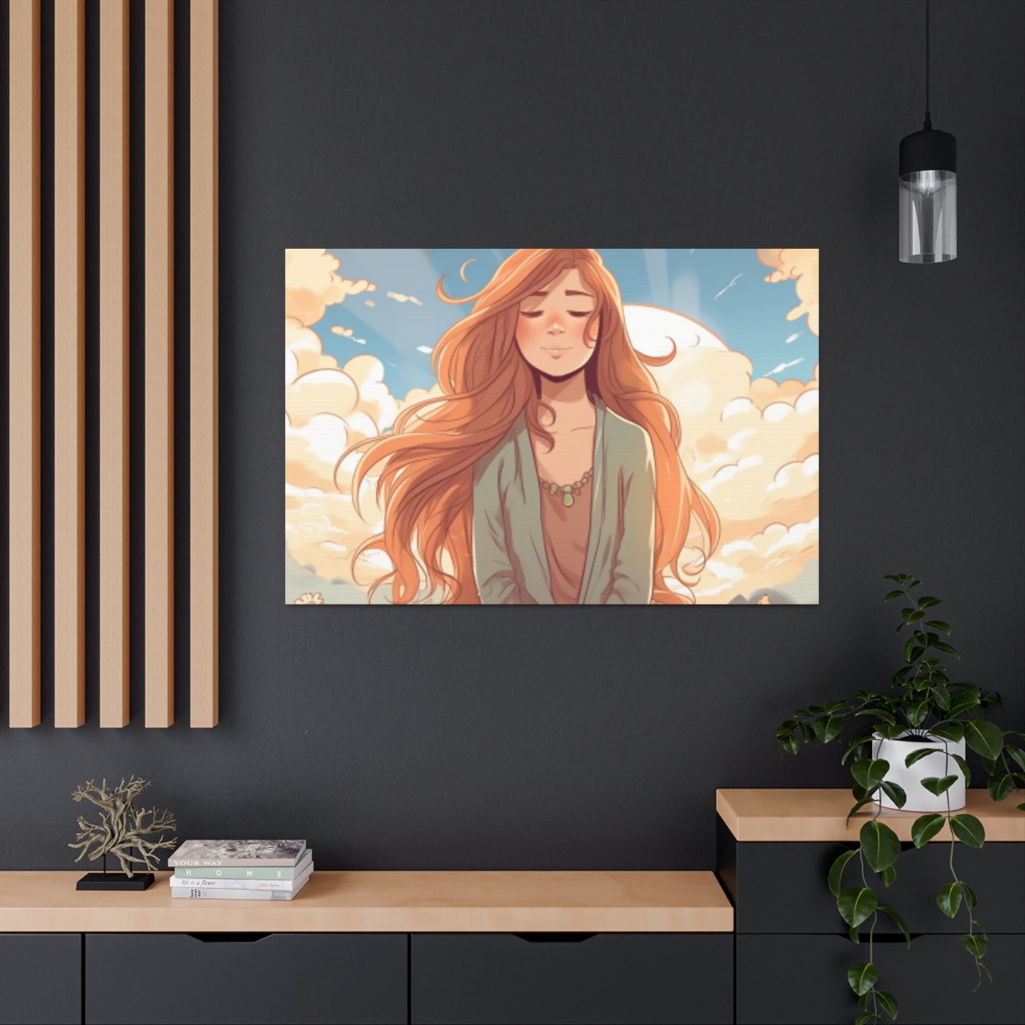 Deep Breaths In Sunshine - Large Wall Art