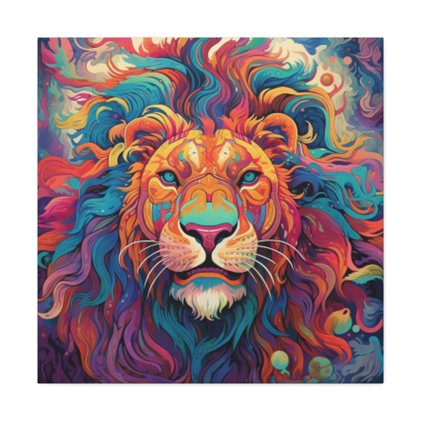 Majestic Dreamland Lion   - Large Wall Art