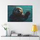 Sea Otter With A Smile- Large Wall Art