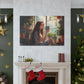 Teatime In Her Happy Place - Large Wall Art