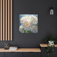Blooming White Peonies In The Sun- Large Wall Art