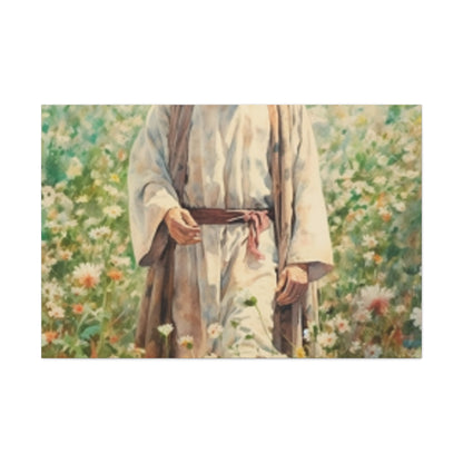 Jesus In The Wilderness - Large Wall Art