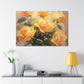 Beautiful Bouquet Of Blooming Yellow Roses- Large Wall Art