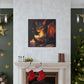 How Fire Dragon Reads At Night- Large Wall Art