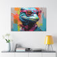 Hey, Hey, Hey, Lizard With Style- Large Wall Art