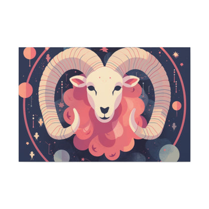 Aries, Lofi Style- Large Wall Art