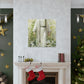 Jesus Surrounded By White Flowers And A Heavenly Glow- Large Wall Art