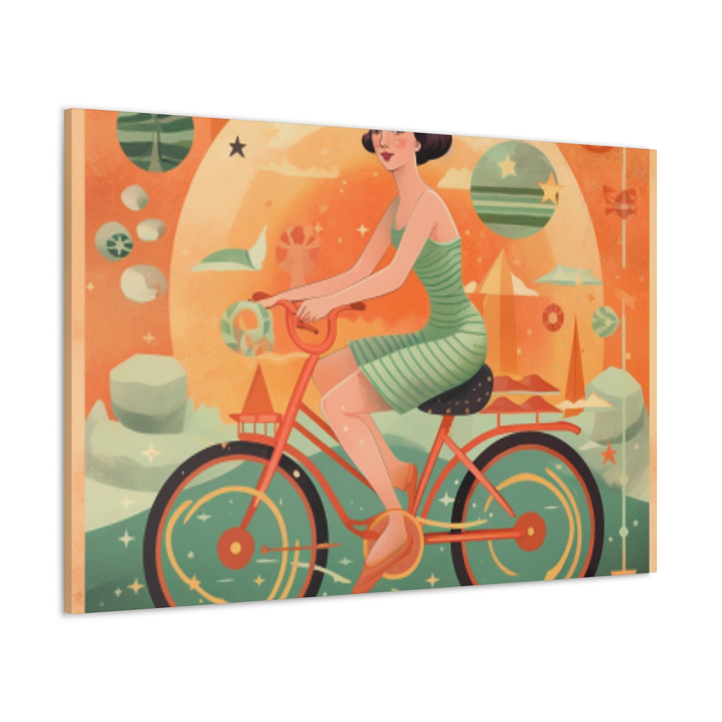 Lofi Style Mercury On The Go- Large Wall Art