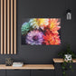 5 Different Dahlia Flowers - Large Wall Art