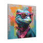 Hey, Hey, Hey, Lizard With Style- Large Wall Art