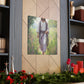 Jesus Taking A Heavenly Walk Through Wildflowers - Large Wall Art