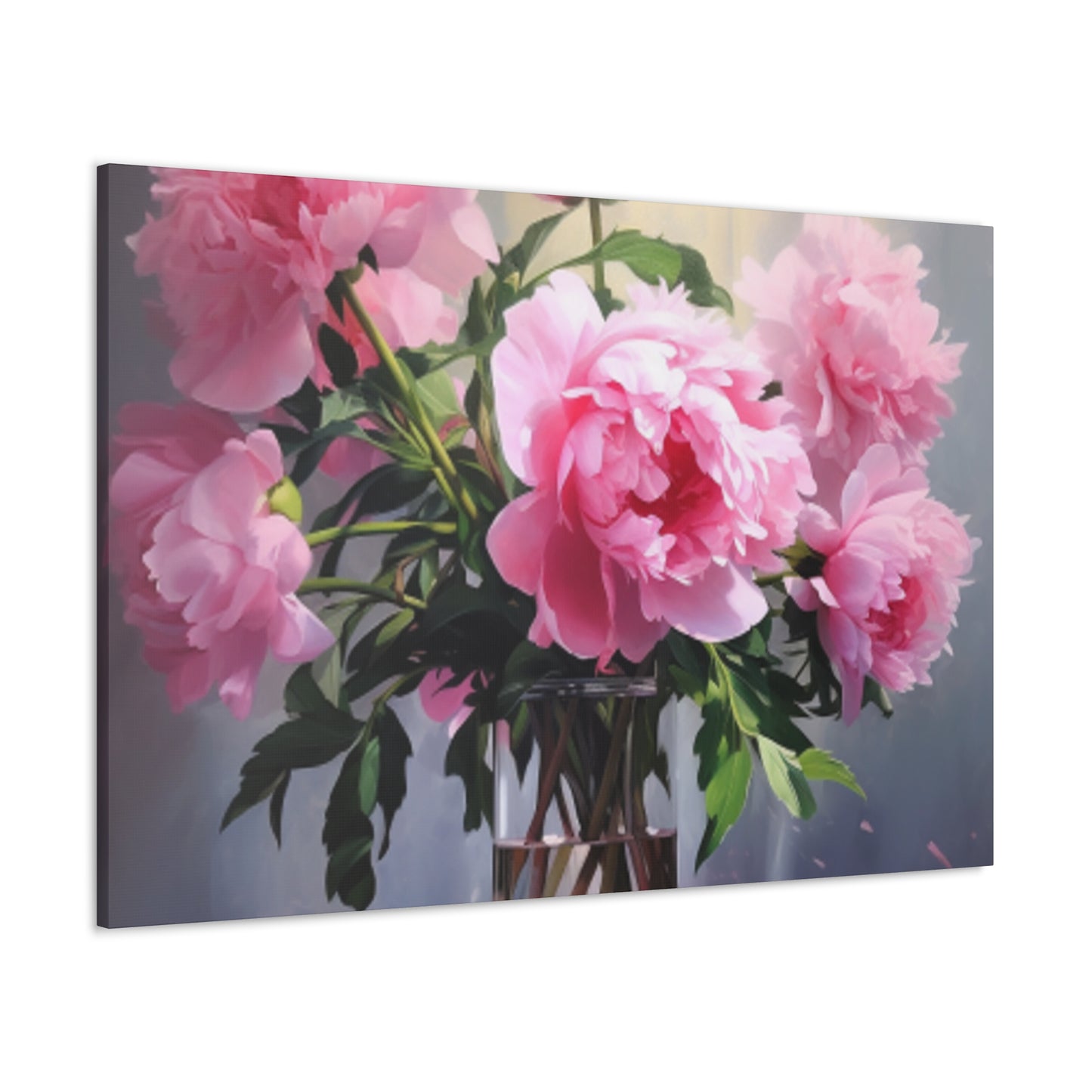 Pretty Perfect Pink Peonies- Large Wall Art