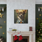 Smart Chihuahua In Black Glasses- Large Wall Art
