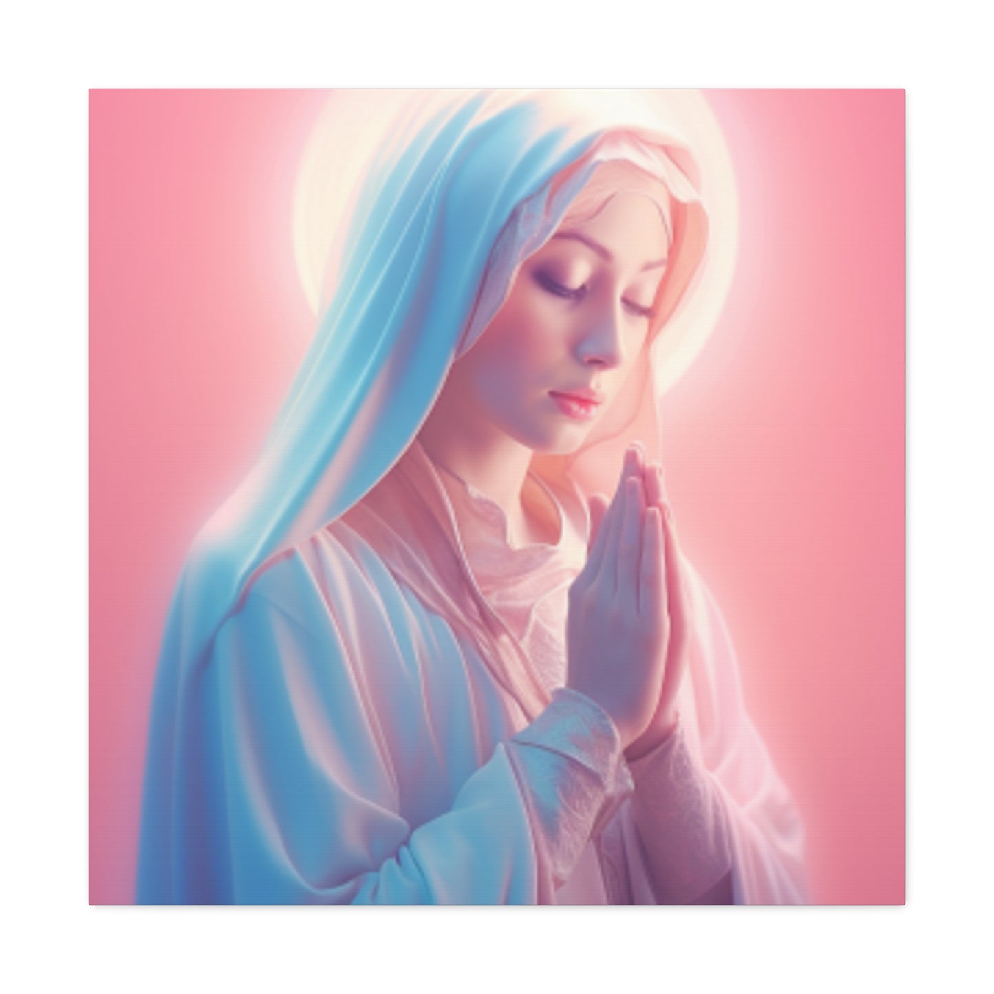 Precious Mother Mary In Prayer- Large Wall Art