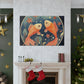 Lofi Astrology Peaceful Pisces Fish - Large Wall Art