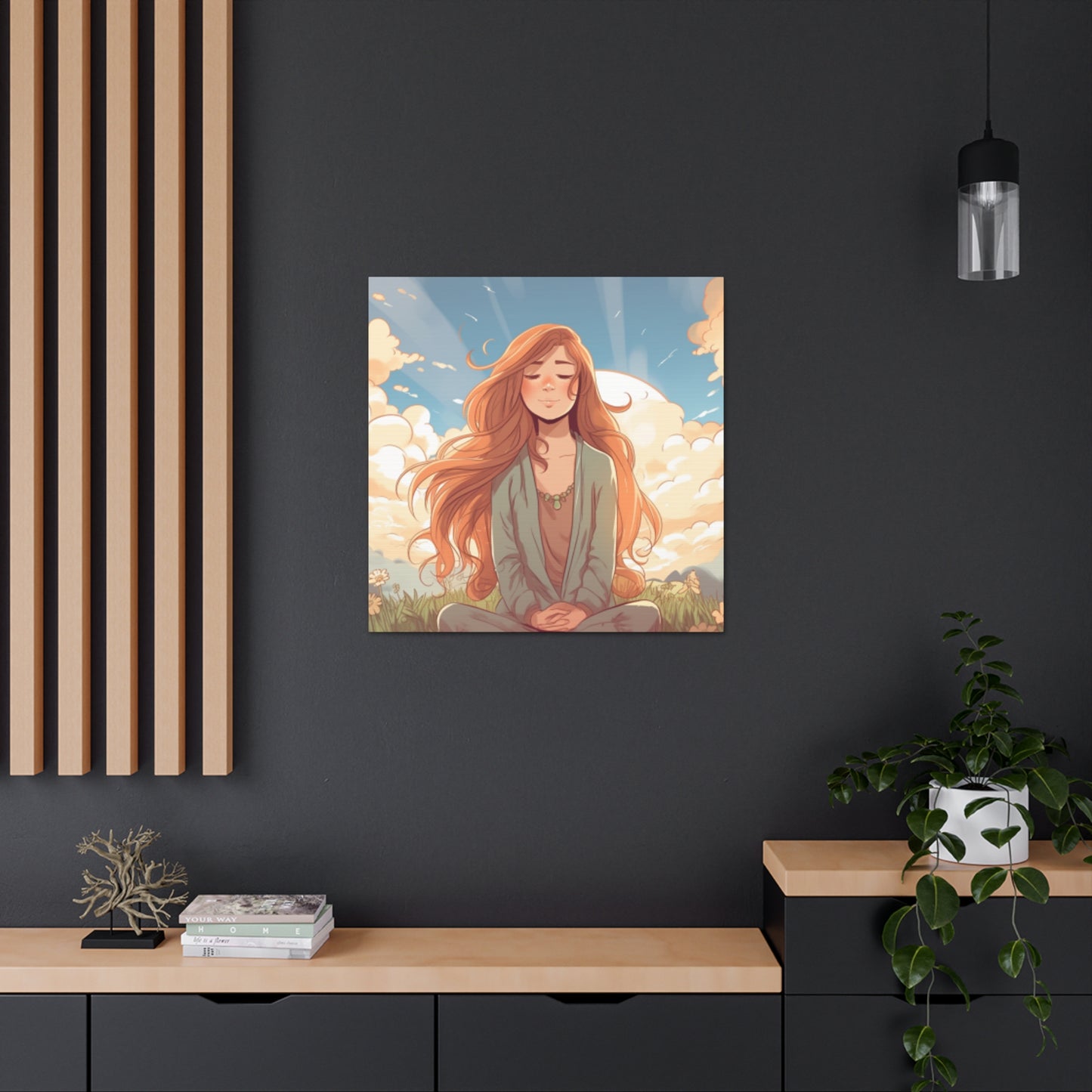 Deep Breaths In Sunshine - Large Wall Art