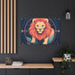 Lofi Leo On The Rise - Large Wall Art