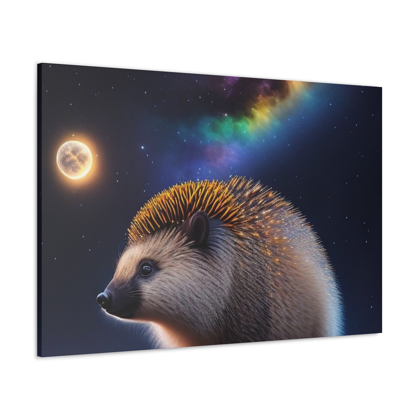 Porcupine Enjoying A Beautiful Evening- Large Wall Art