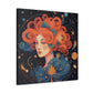 Lofi, Astrology,  Dreaming Of A Aqua Aquarius - Large Wall Art