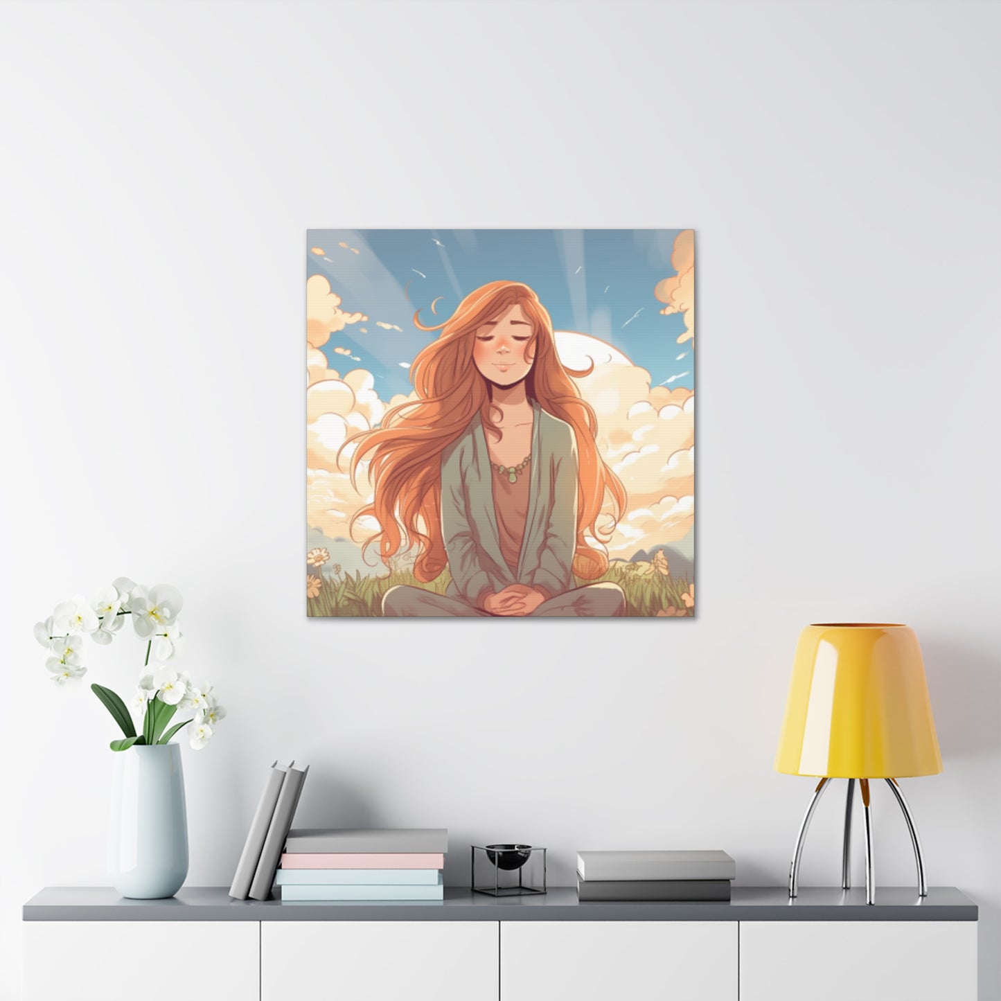 Deep Breaths In Sunshine - Large Wall Art