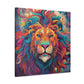 Majestic Dreamland Lion   - Large Wall Art