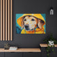 Golden Retriever Ready For The Rain - Large Wall Art