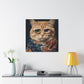 Orange Tabby Looking Fancy- Large Wall Art