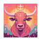 Happy Taurus Lofi Style- Large Wall Art