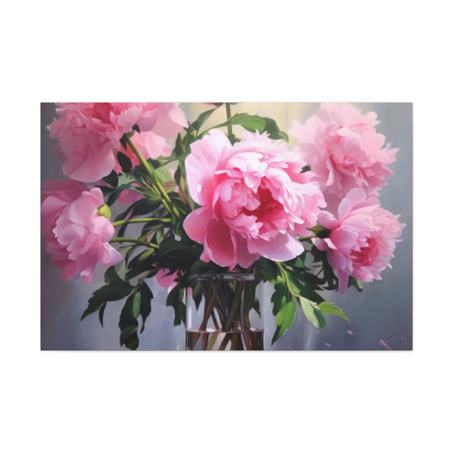 Pretty Perfect Pink Peonies- Large Wall Art