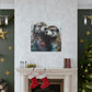Otter Love, Colorful Painting - Large Wall Art