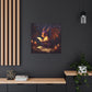 Story Time For Dragon- Large Wall Art